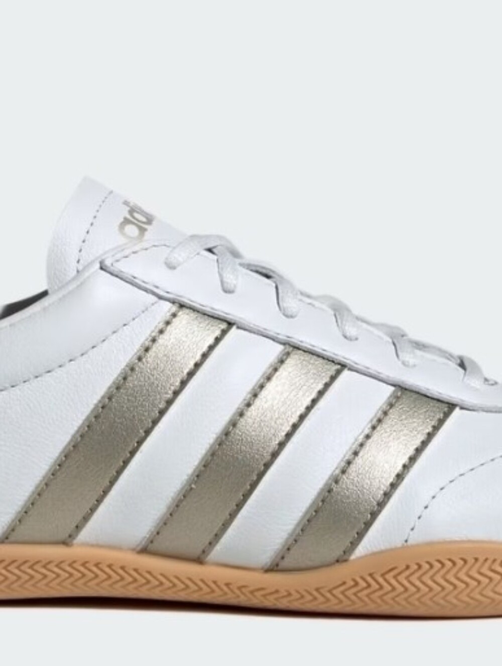 FLASH SALE- NWT- Adidas Women's Grand Court Lo 'White Cyber Metallic 'Shoes - Picture 5 of 16